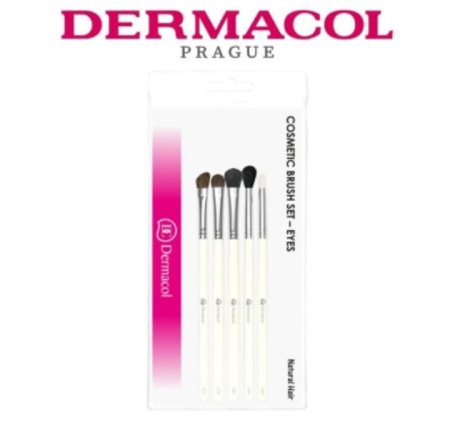 DERMACOL- Cosmetic Brush Set for Eyes- 5ps
